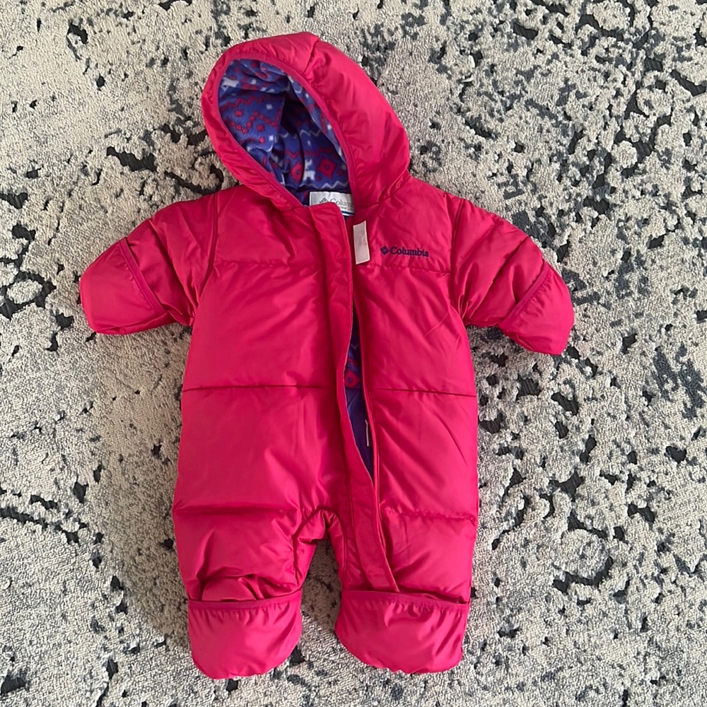 Infant girls snow suit